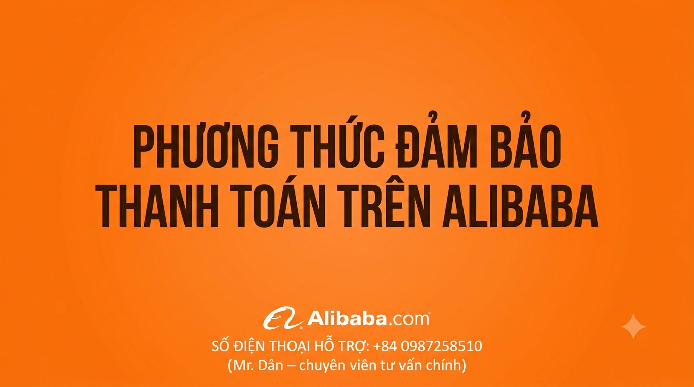 Payment guarantee method on Alibaba