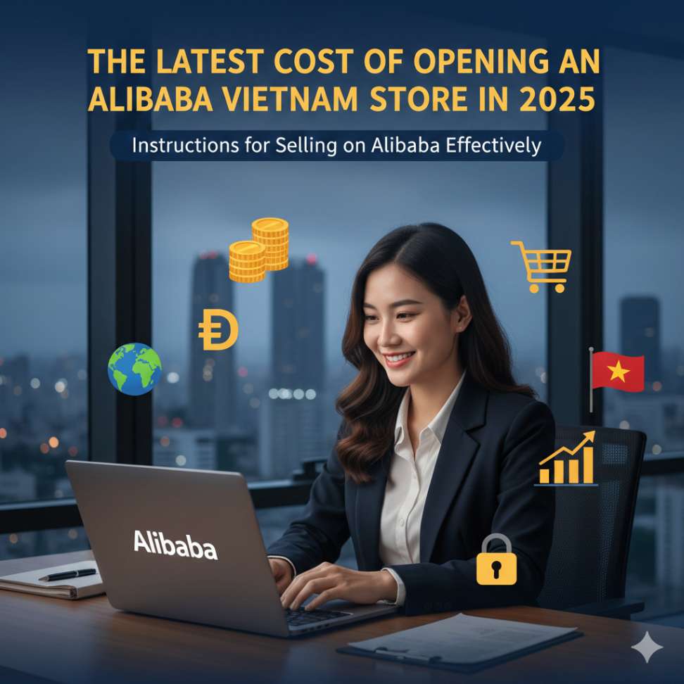 Chi Phí Mở Gian Hàng Alibaba Việt Nam Mới Nhất 2025