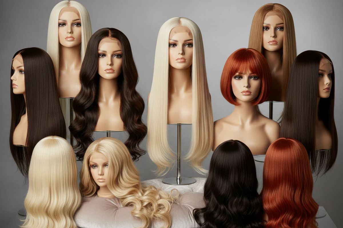 Which market imports the most wigs on Alibaba?