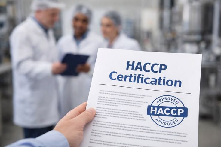 Chứng chỉ cho ngành thực phẩm và nông sản HACCP, ISO 22000