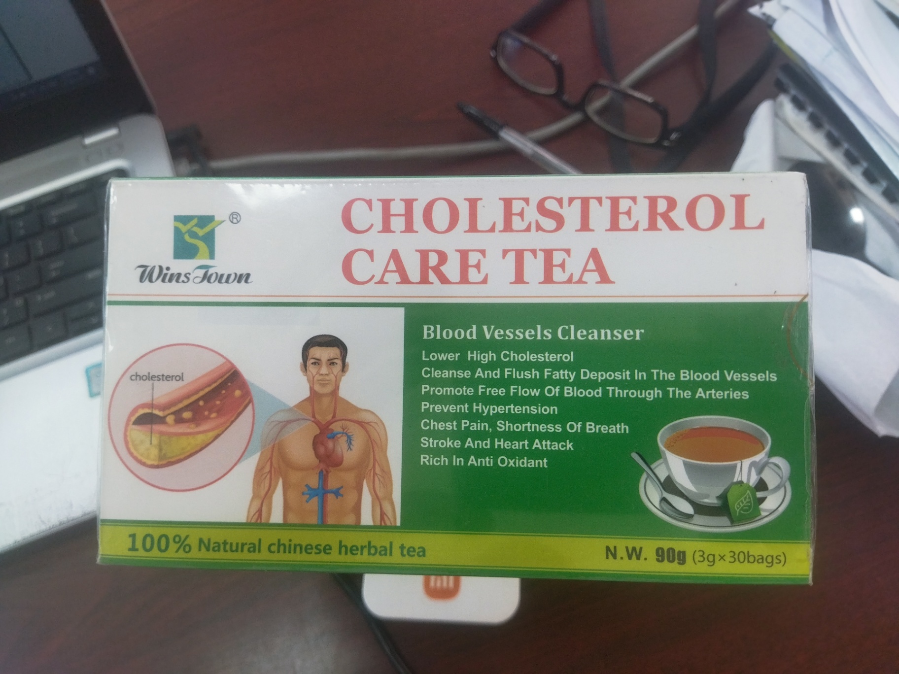 cholesterol tea