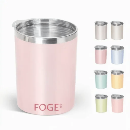 个性化定制徽标不锈钢玻璃杯