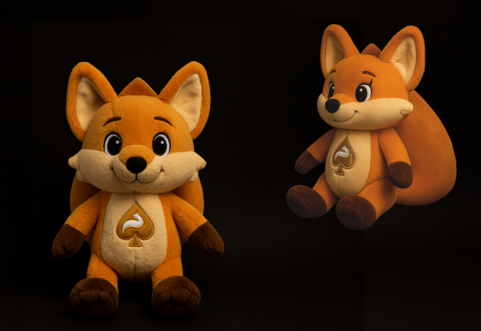 定制带有徽标的毛绒玩具 毛绒动物玩具